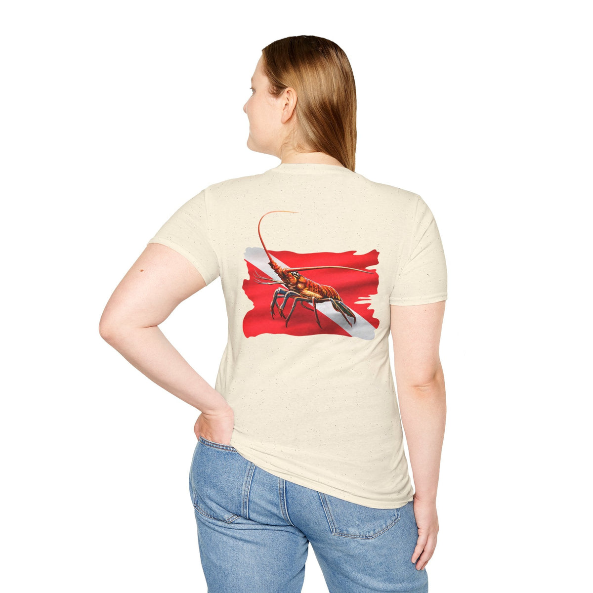 Lobster Dive Unisex T-Shirt, Nautical Style Tee, Seafood Lover Shirt, Summer Apparel, Beach Day T-Shirt, Fun Graphic Top - Get Tight Gear