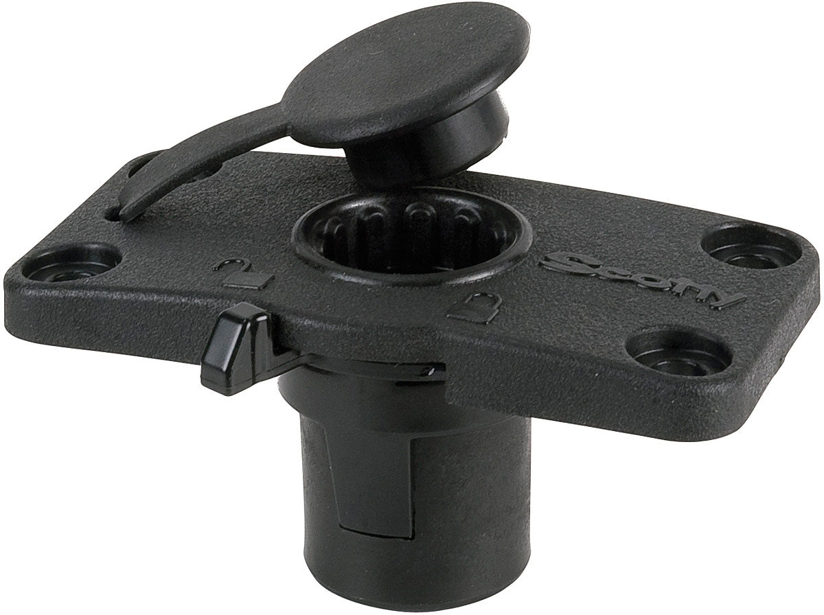 Locking Flush Mount W/Rain Cap - Get Tight Gear