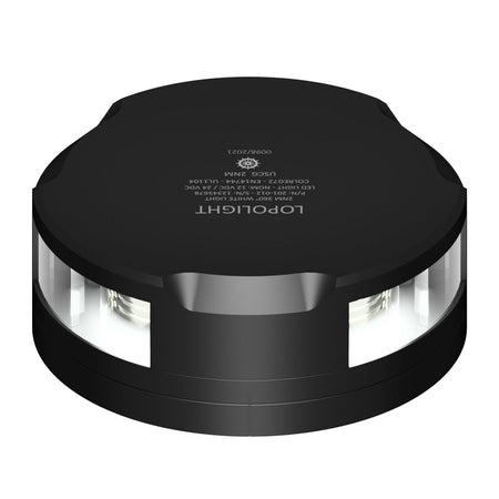 Lopolight 360 - Degree Anchor Light - 2NM - Black Housing w/FB Base - Get Tight Gear