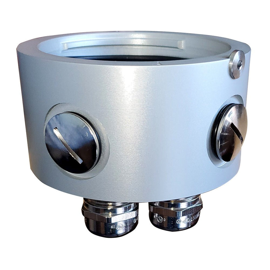 Lopolight Aluminum Mounting Base - Silver Housing - Get Tight Gear