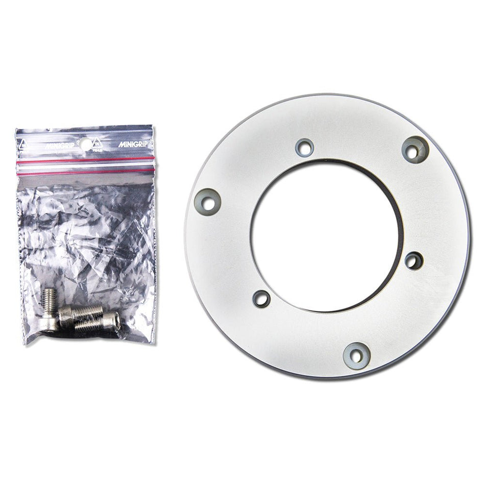 Lopolight Circular Baseplate f/Horizontal Mount Lights - Aluminum - Silver - Get Tight Gear