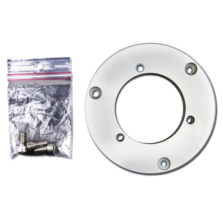 Lopolight Circular Baseplate f/Horizontal Mount Lights - Aluminum - Silver - Get Tight Gear