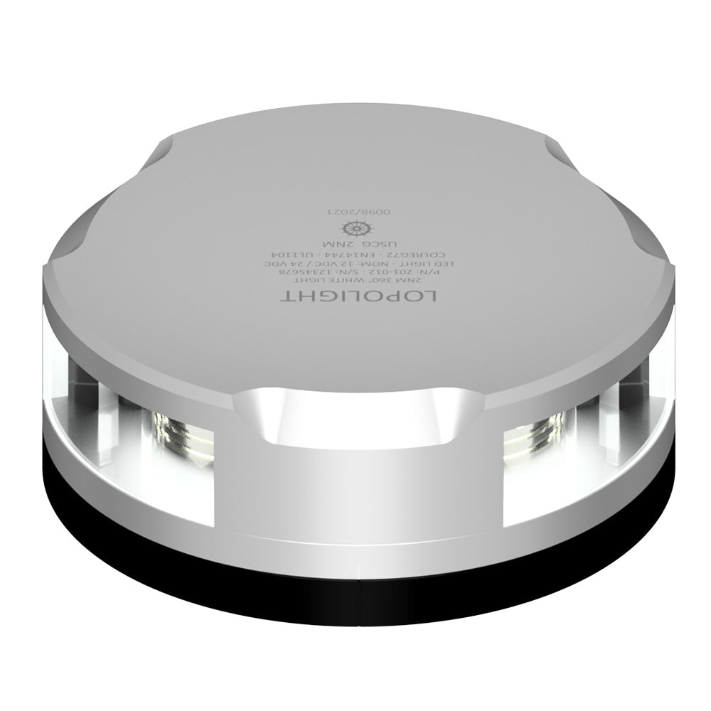 Lopolight Masthead/360 - Degree Light - 3NM - Silver Housing w/FB Base - Get Tight Gear