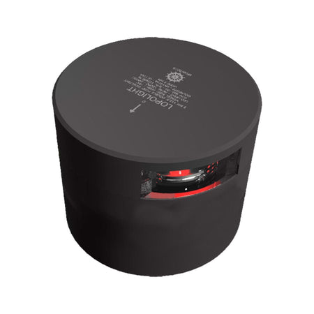Lopolight Series 301 - 109 - Navigation Light - 3NM - Horizontal Mount - Red - Black Housing - Get Tight Gear