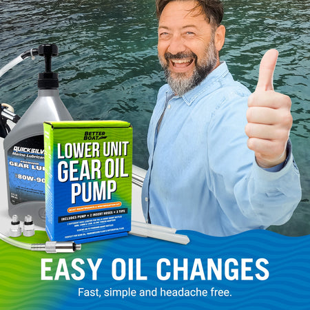 Lower Unit Gear Oil Pump - Get Tight Gear