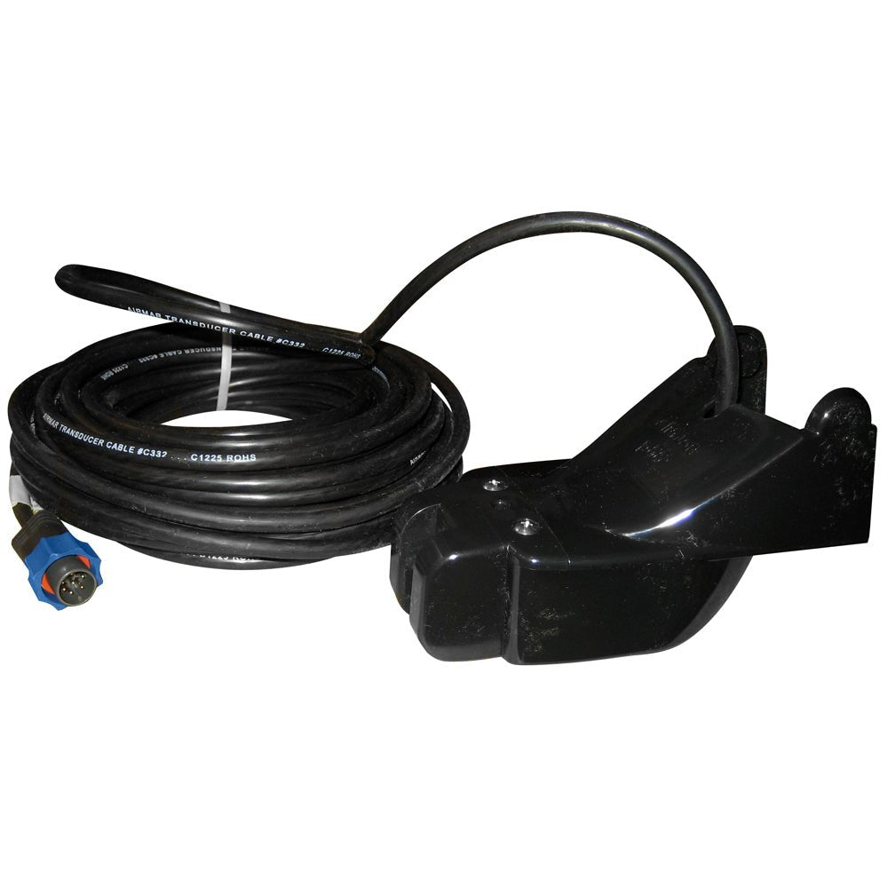 Lowrance P66 - BL Transom Mount Triducer Multisensor Blue Connector - Get Tight Gear