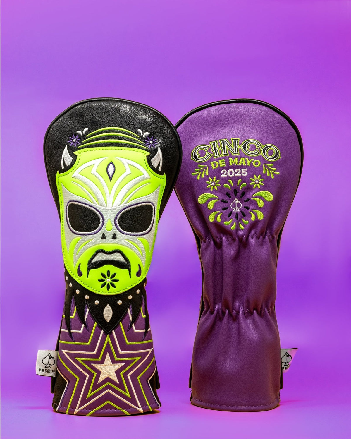 Lucha Libre Mask - Fairway Cover - Get Tight Gear