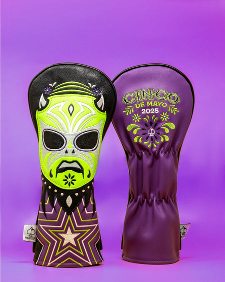 Lucha Libre Mask - Fairway Cover - Get Tight Gear