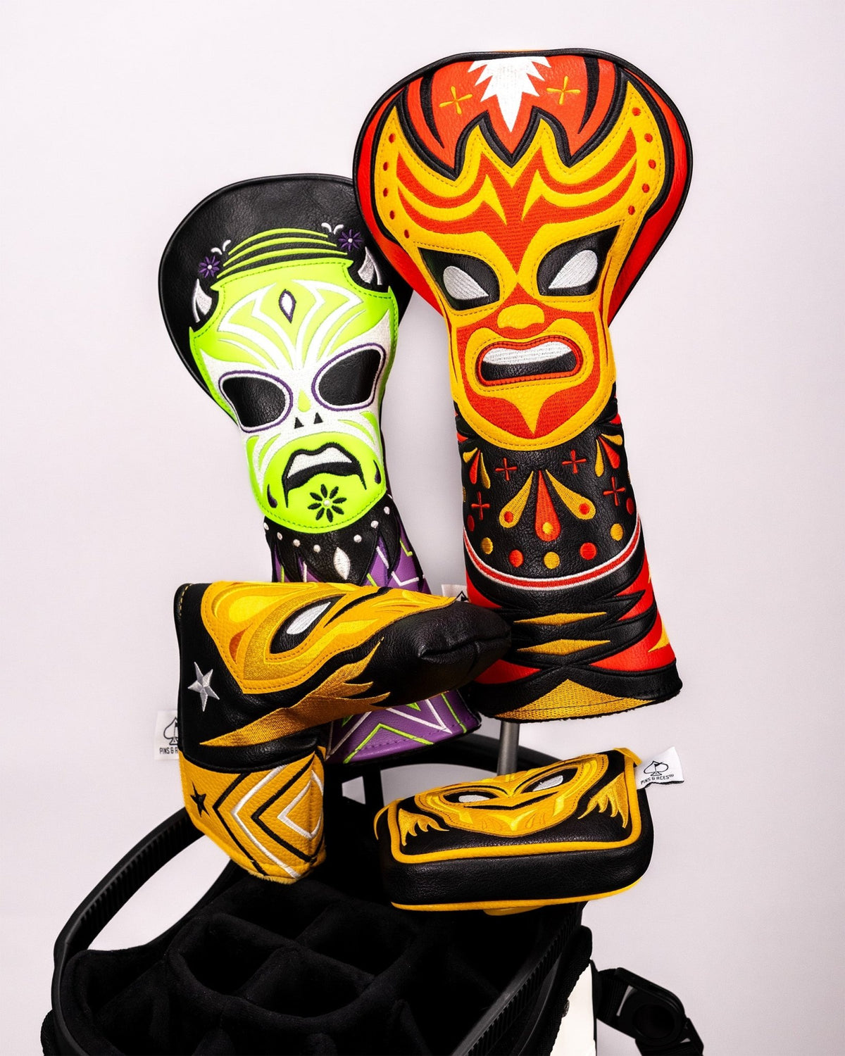 Lucha Libre Mask - Mallet Putter Cover - Get Tight Gear
