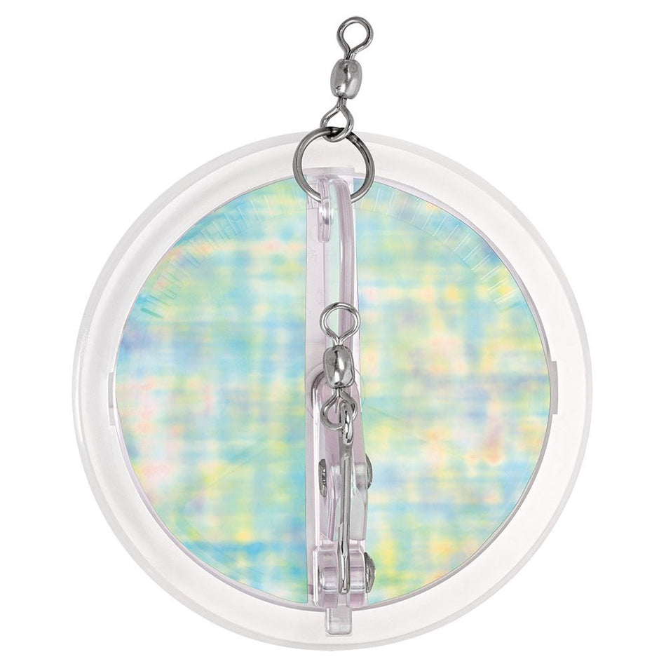 Luhr - Jensen 3 - 1/4" Dipsy Diver - Clear/Clear Bottom UV Moon Jelly - Get Tight Gear