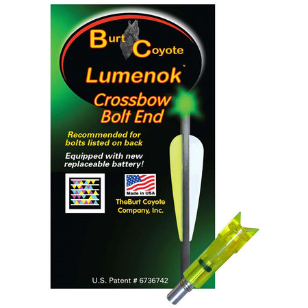 Lumenok Crossbow Nocks Green Moon Easton/Beman 3 pk. - Get Tight Gear