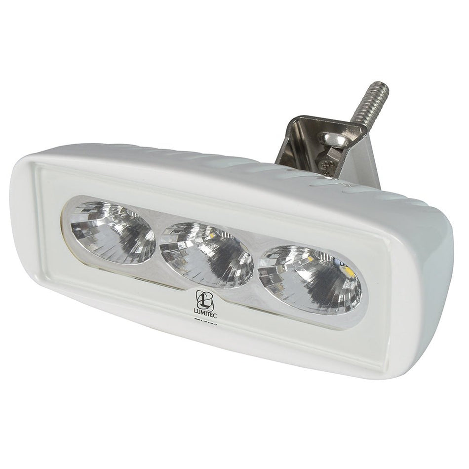 Lumitec CapreraLT - LED Flood Light - White Finish - White Non - Dimming - Get Tight Gear