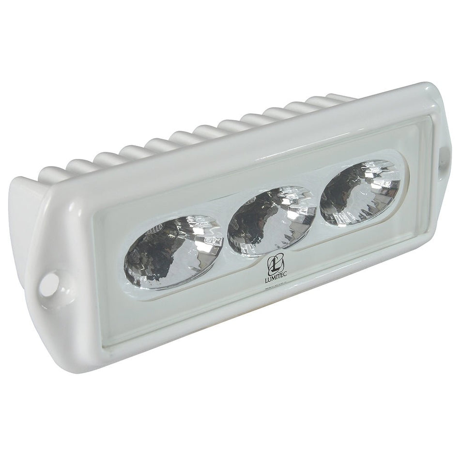 Lumitec CapriLT - LED Flood Light - White Finish - White Non - Dimming - Get Tight Gear