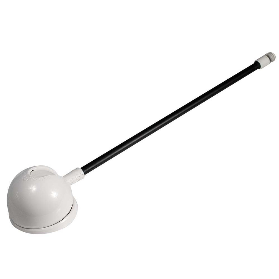 Lumitec Contour Anchor Light - 20" - Black Shaft/White Base - Get Tight Gear