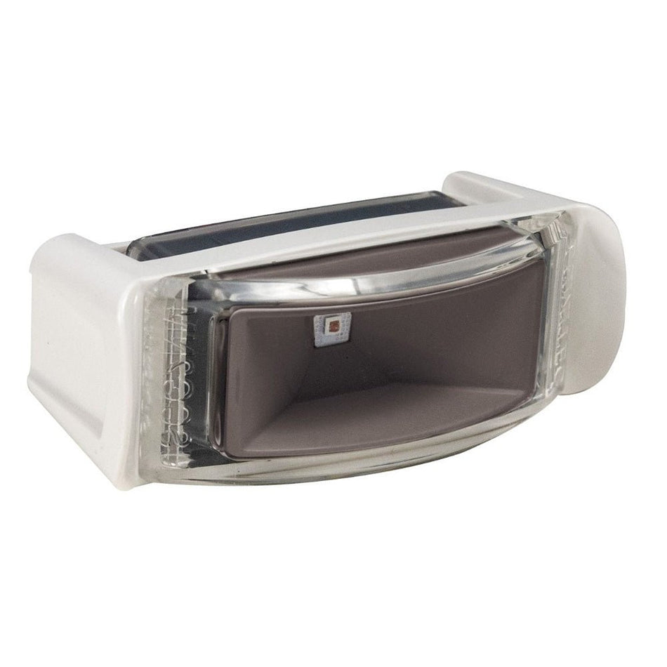 Lumitec Contour Inset Navigation Light - Starboard Green - White Housing - Get Tight Gear