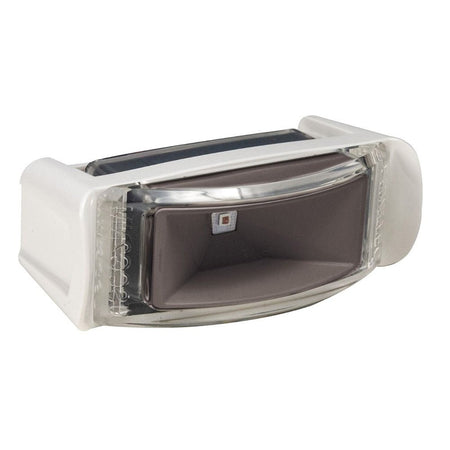 Lumitec Contour Inset Navigation Light - Stern White - White Housing - Get Tight Gear