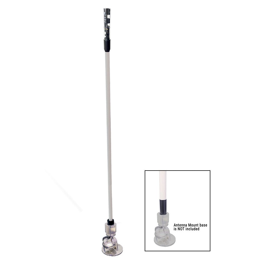Lumitec Contour Masthead Combo Light w/Antenna Mount *Antenna Mount Base Not Included - Get Tight Gear
