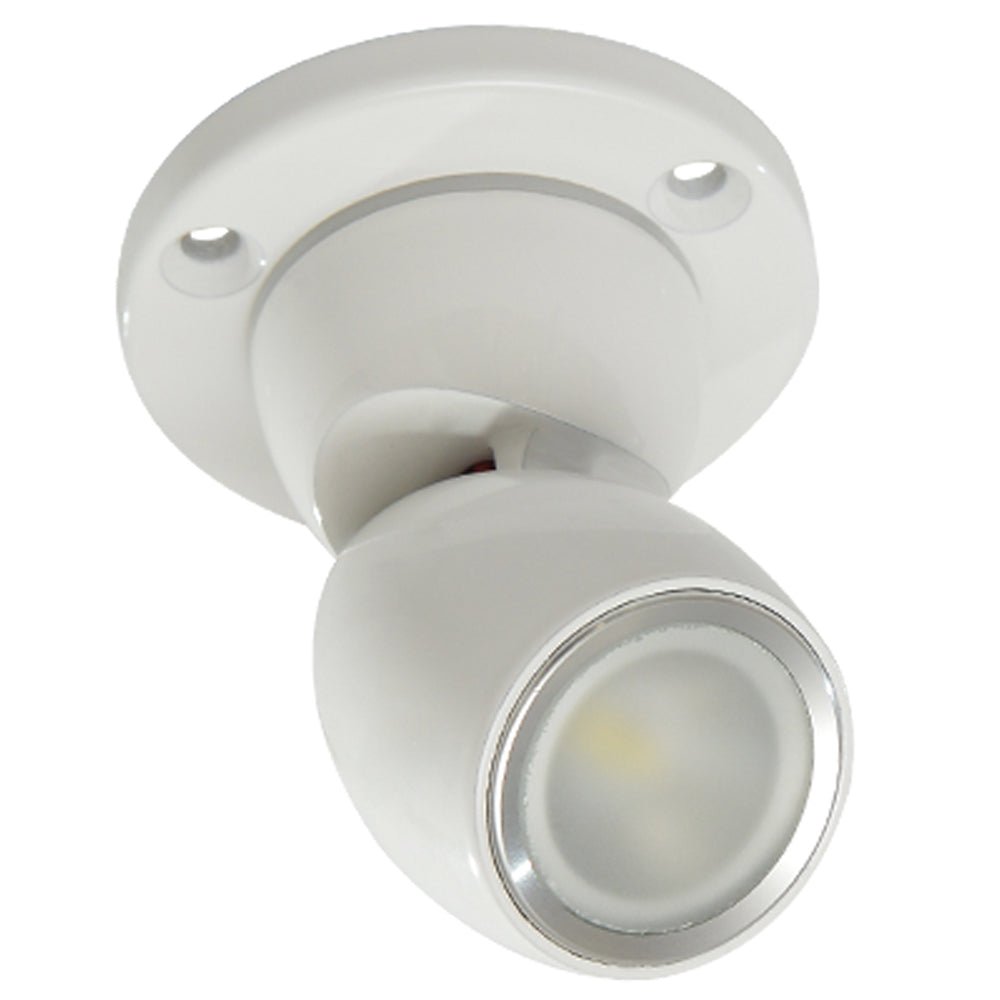 Lumitec GAI2 Warm White Dimming Heavy Duty Base - White Housing - Get Tight Gear