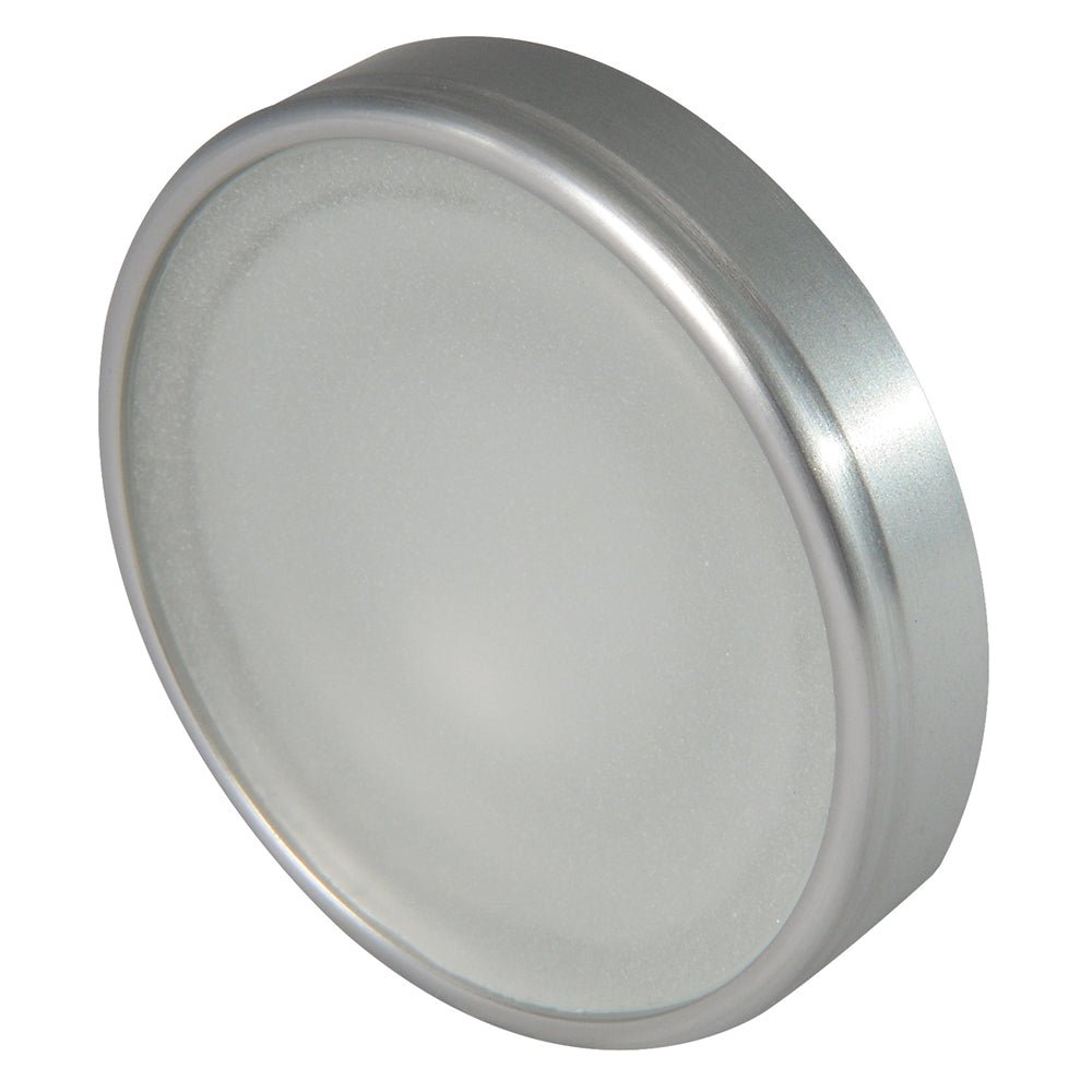 Lumitec Halo - Flush Mount Down Light - Brushed Finish - 2 - Color White/Blue Dimming - Get Tight Gear