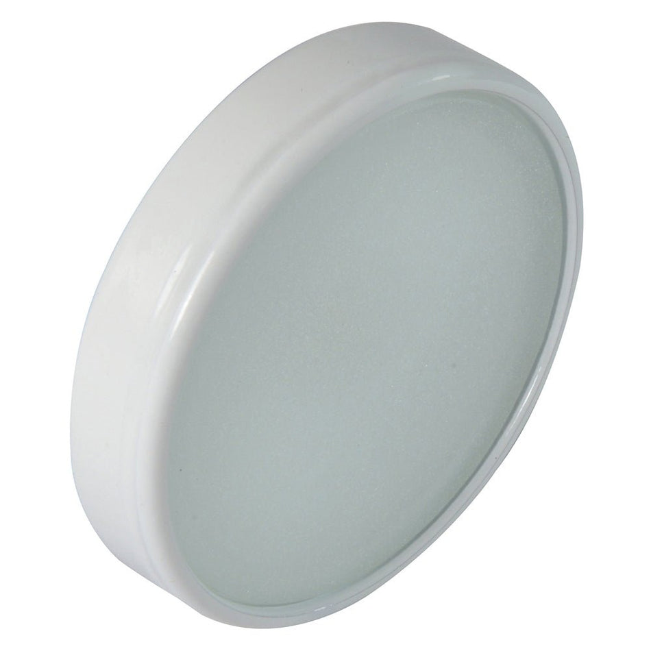 Lumitec Halo Flush Mount Down Light Spectrum RGBW - White Housing - Get Tight Gear