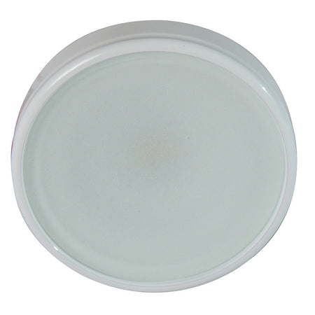 Lumitec Halo Flush Mount Down Light Spectrum RGBW - White Housing - Get Tight Gear