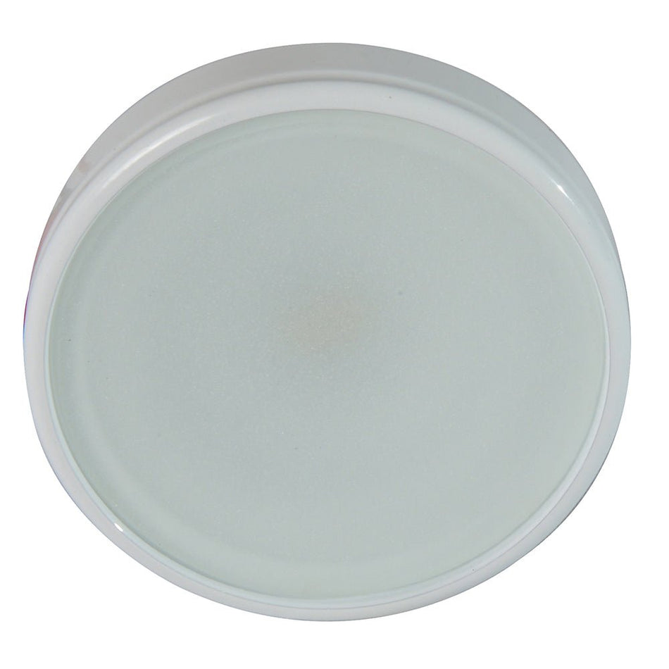 Lumitec Halo Flush Mount Down Light Spectrum RGBW - White Housing - Get Tight Gear