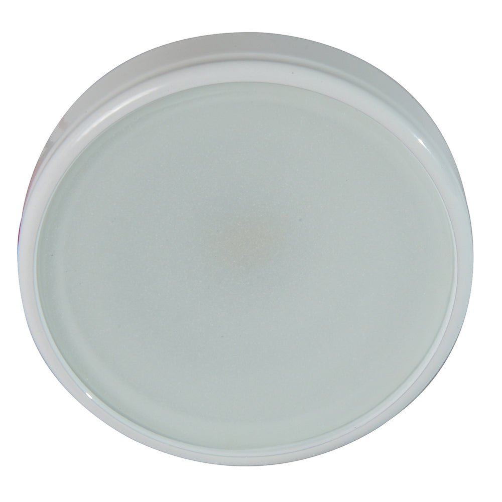 Lumitec Halo - Flush Mount Down Light - White Finish - 4 - Color - White/Blue/Red/Purple Non - Dimming - Get Tight Gear