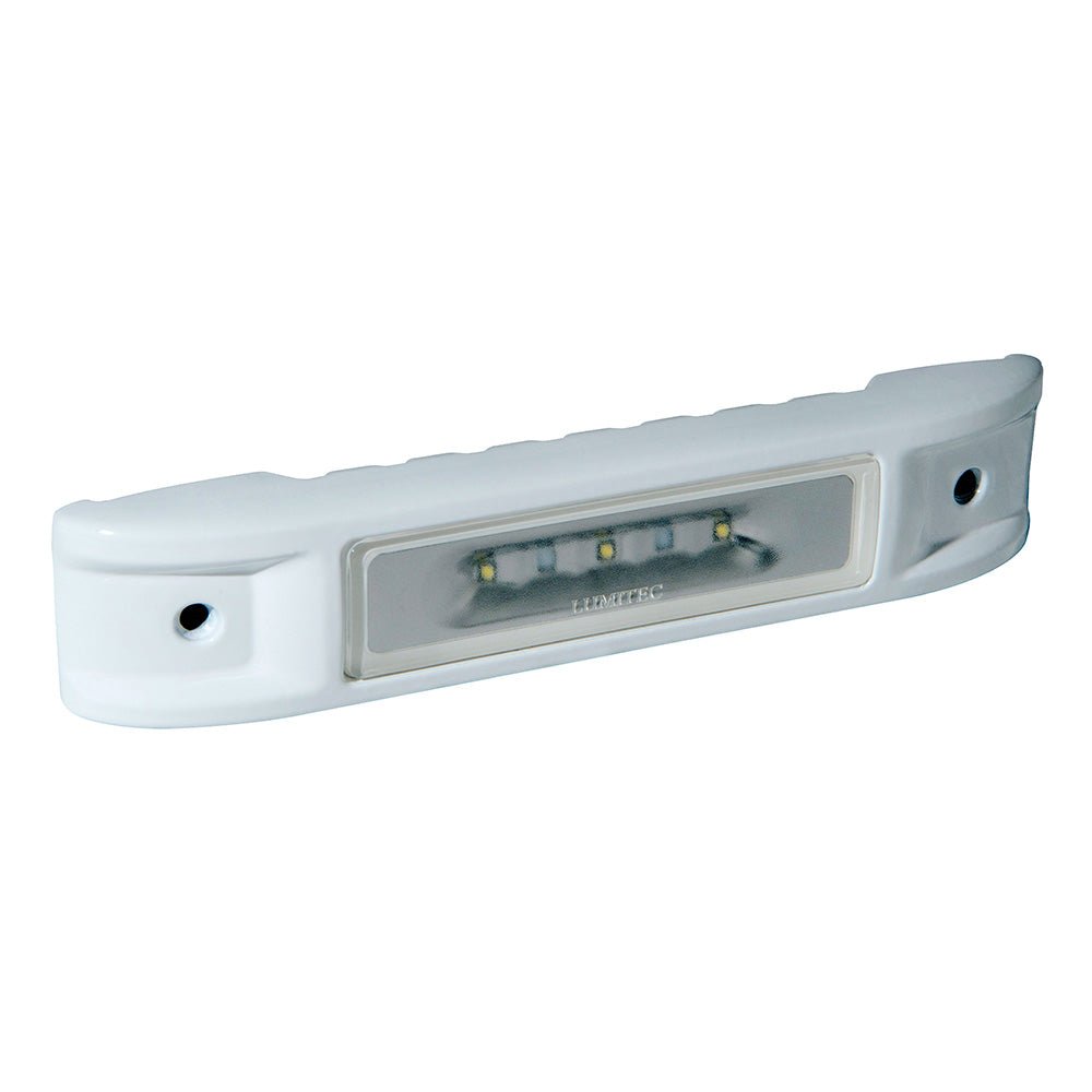 Lumitec Ibiza LED Engine Room Light - Blue/White Dimming - White Finish - Get Tight Gear