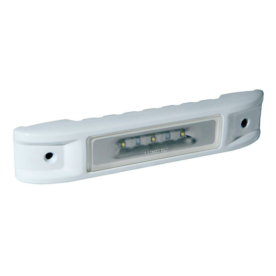 Lumitec Ibiza LED Engine Room Light - Blue/White Dimming - White Finish - Get Tight Gear