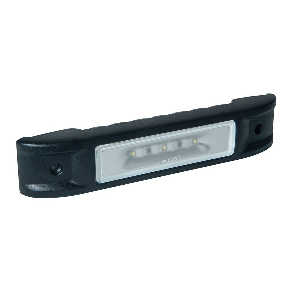 Lumitec Ibiza LED Engine Room Light - Non - Dimming White - Black Finish - Get Tight Gear