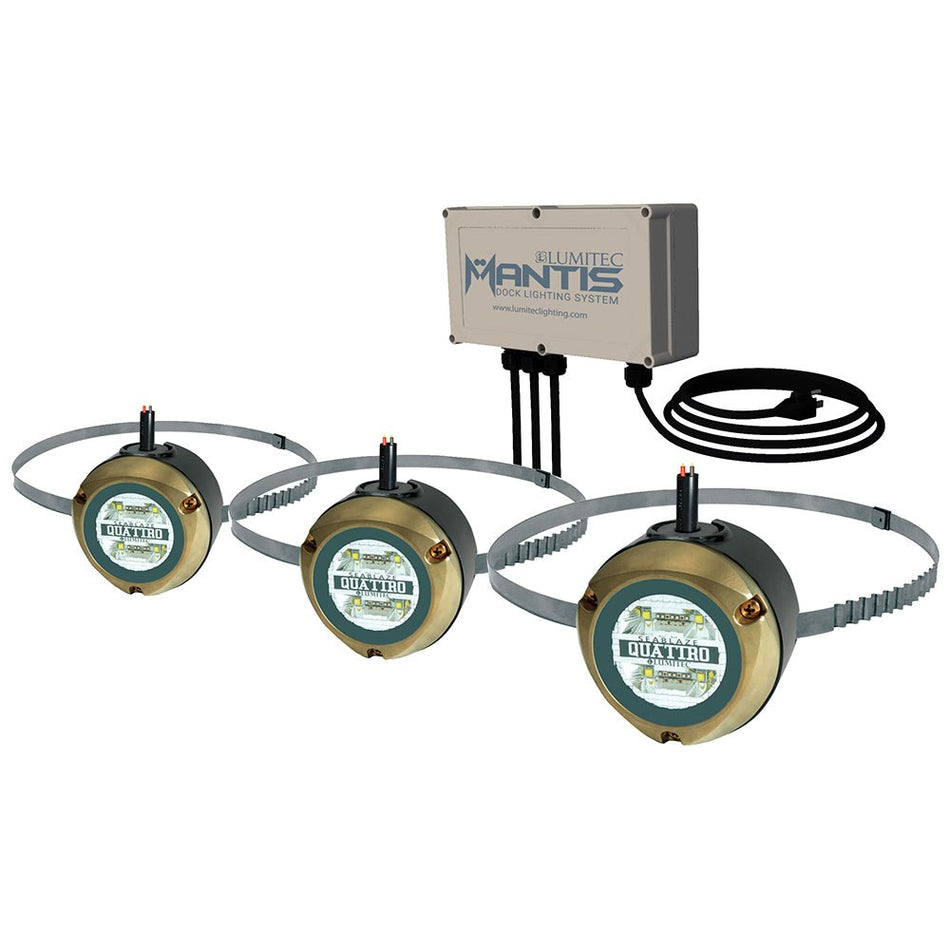 Lumitec Mantis Underwater Dock Lighting System - RGBW Full - Color - Get Tight Gear