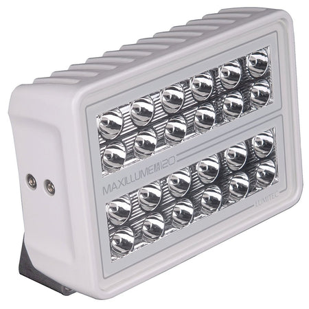 Lumitec Maxillume h120 - Trunnion Mount Flood Light - White Housing - White Dimming - Get Tight Gear