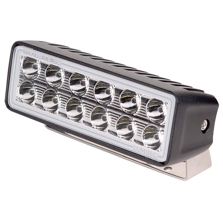 Lumitec Maxillume h60 - Trunnion Mount Flood Light - White Dimming - Black Housing - Get Tight Gear