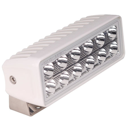 Lumitec Maxillume h60 - Trunnion Mount Flood Light - White Dimming - White Housing - Get Tight Gear