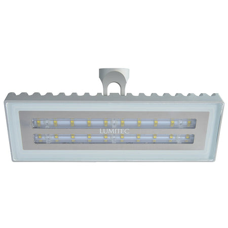 Lumitec Maxillume2 - High Power/Pedestal Mount Flood Light - Brushed Finish - White Dimming - Get Tight Gear
