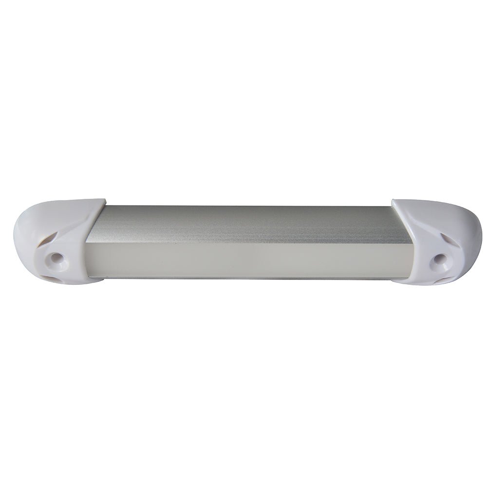 Lumitec Mini Rail2 6" LED Utility Light - Spectrum RGBW - Brushed Finish - Get Tight Gear