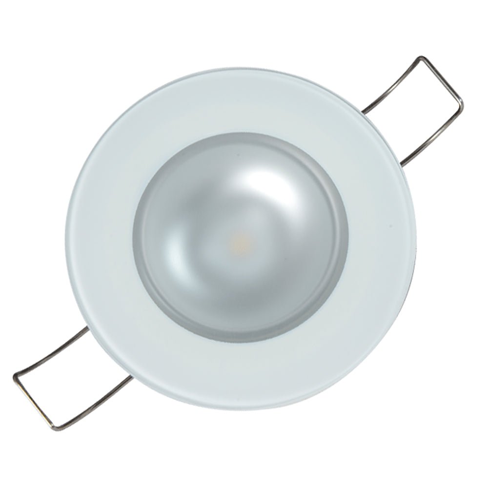 Lumitec Mirage - Flush Mount Down Light - Glass Finish/No Bezel - 2 - Color White/Red Dimming - Get Tight Gear