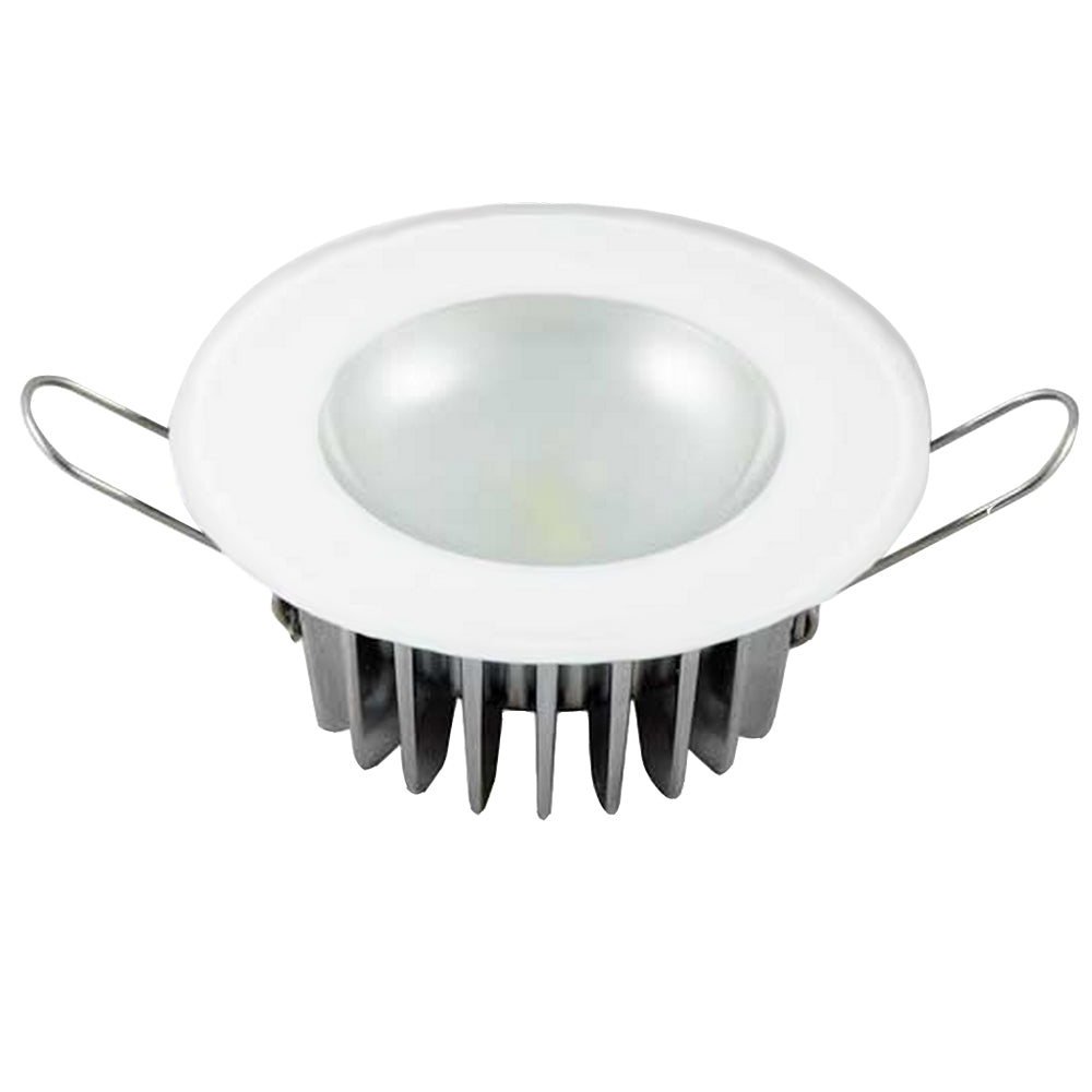 Lumitec Mirage - Flush Mount Down Light - Glass Finish/No Bezel - 2 - Color White/Red Dimming - Get Tight Gear