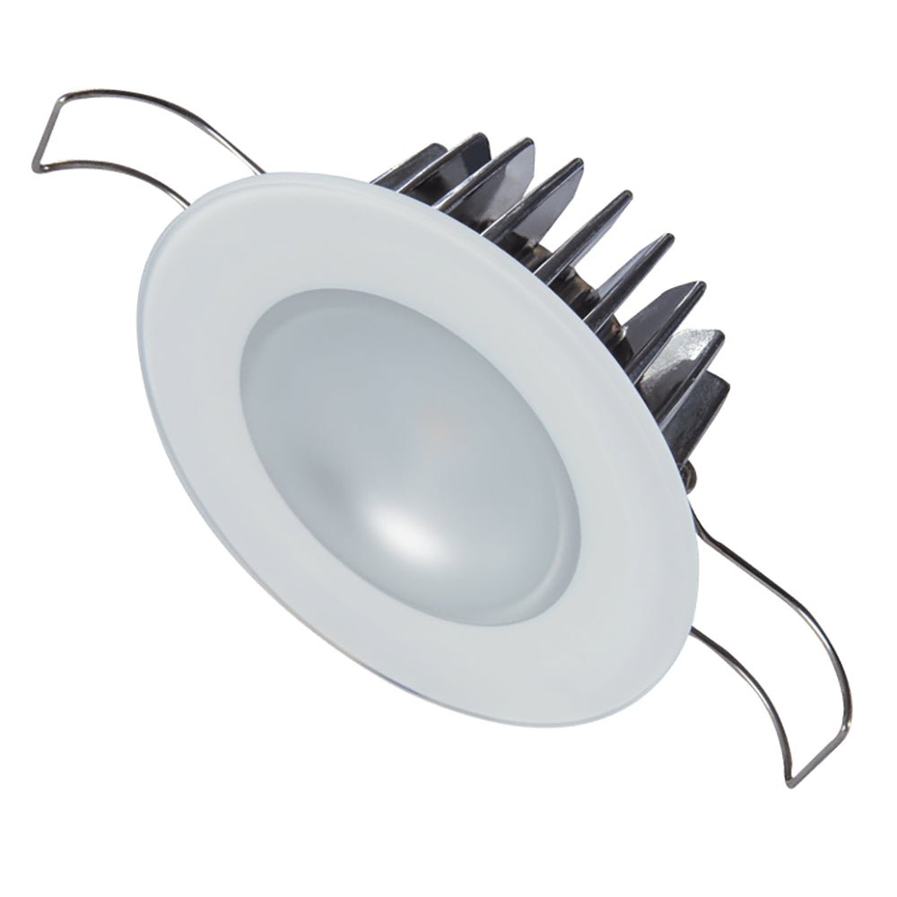 Lumitec Mirage Flush Mount Down Light Spectrum RGBW - Glass Bezel - Get Tight Gear