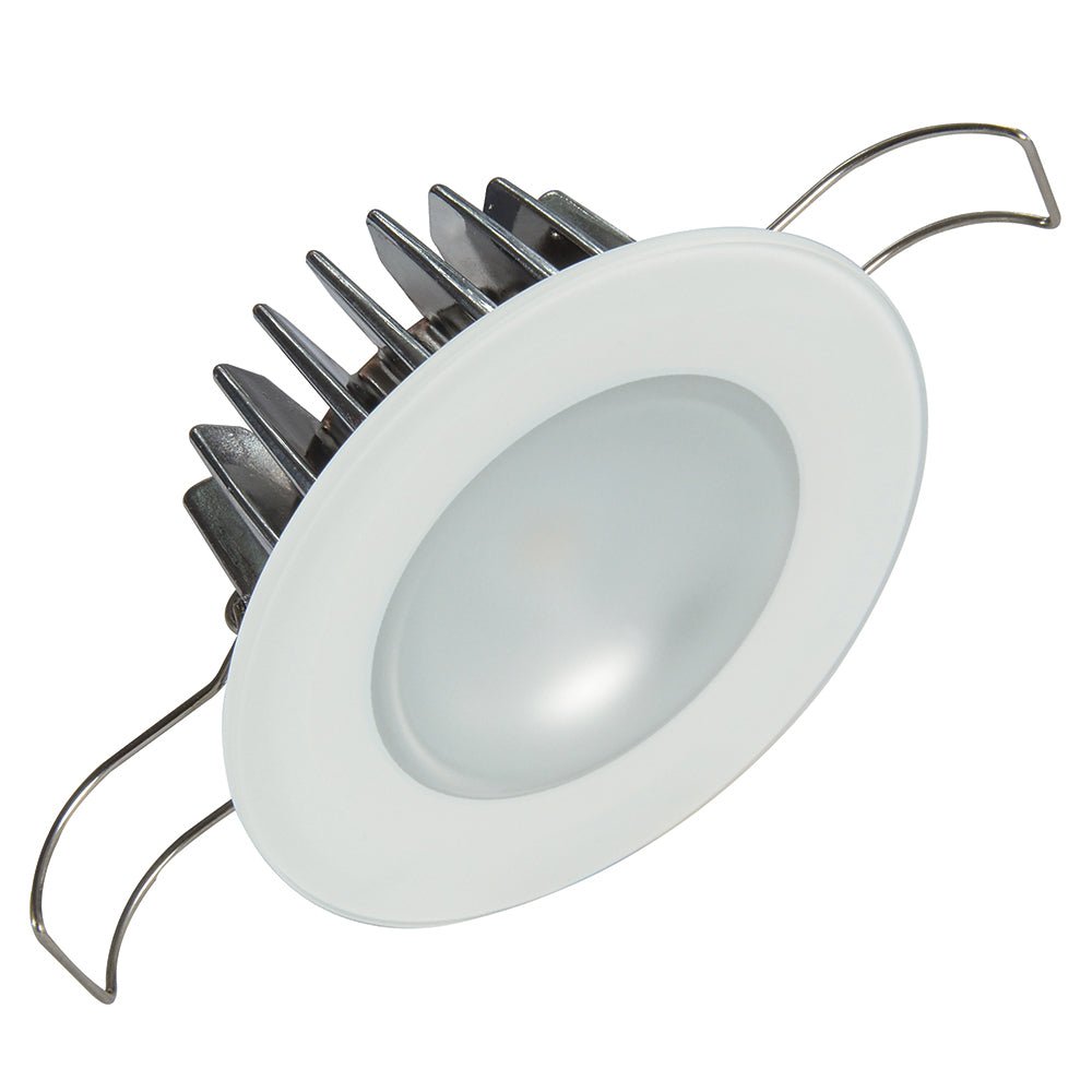Lumitec Mirage Flush Mount Down Light Spectrum RGBW - Glass Bezel - Get Tight Gear