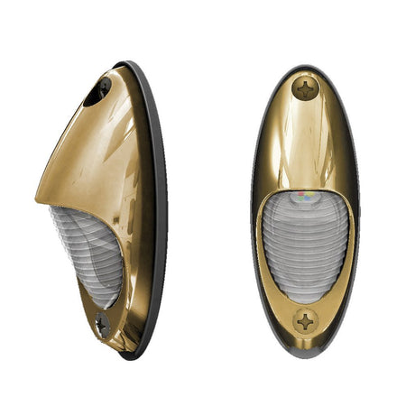 Lumitec Nautilus Piling Light - Warm White - Bronze Housing - Get Tight Gear
