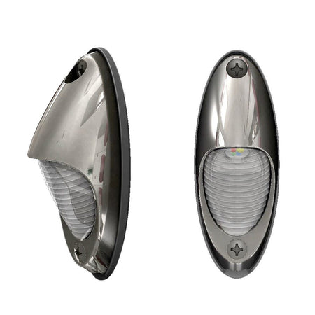 Lumitec Nautilus Piling Light - Warm White - Stainless Steel Housing - Get Tight Gear
