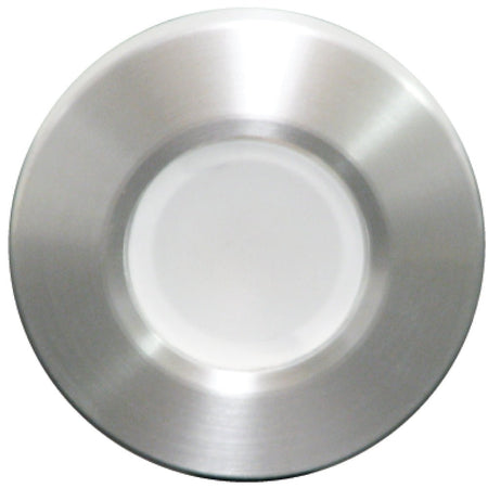 Lumitec Orbit - Flush Mount Down Light - Brushed Finish - 2 - Color White/Blue Dimming - Get Tight Gear