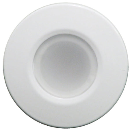 Lumitec Orbit Flush Mount Down Light Spectrum RGBW - White Housing - Get Tight Gear