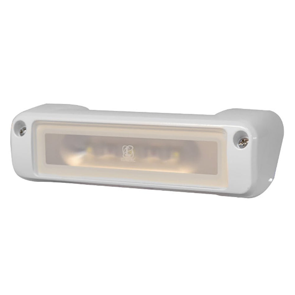 Lumitec Perimeter Light - White Finish - White/Red Dimming - Get Tight Gear