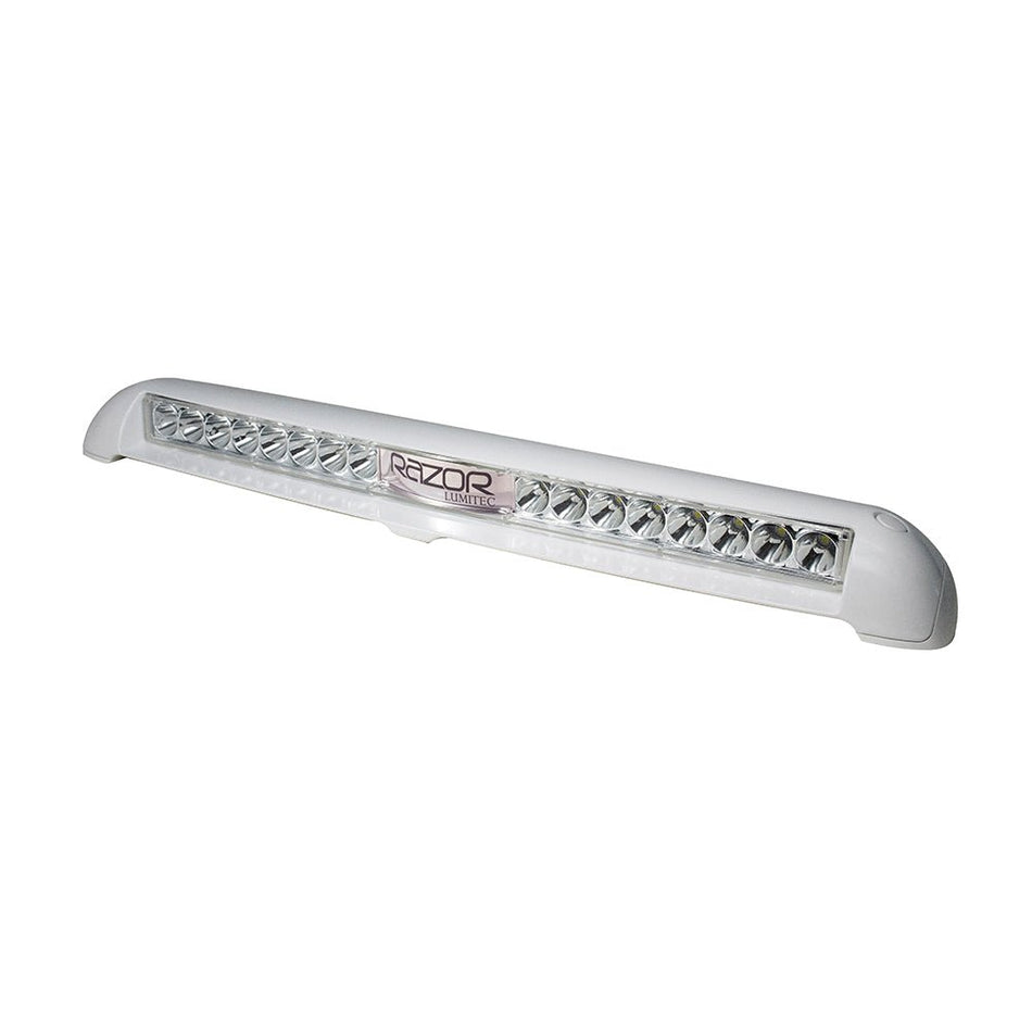 Lumitec Razor Light Bar - Spot - Flush Mount - White - Get Tight Gear
