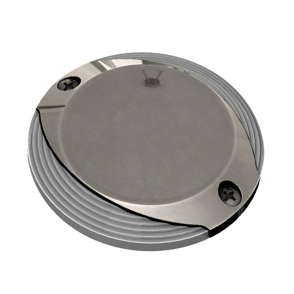 Lumitec Scallop Surface Mount Pathway Light - Spectrum RGBW/Warm White - Stainless Steel Housing - Get Tight Gear