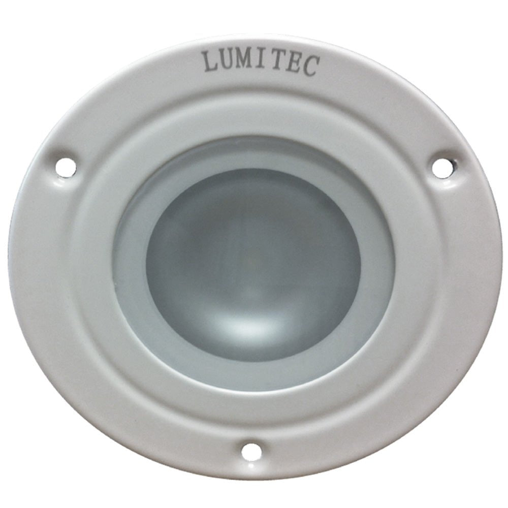 Lumitec Shadow - Flush Mount Down Light - White Finish - 4 - Color White/Red/Blue/Purple Non - Dimming - Get Tight Gear