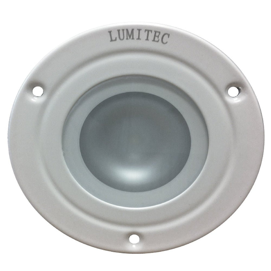Lumitec Shadow - Flush Mount Down Light - White Finish - Spectrum RGBW - Get Tight Gear