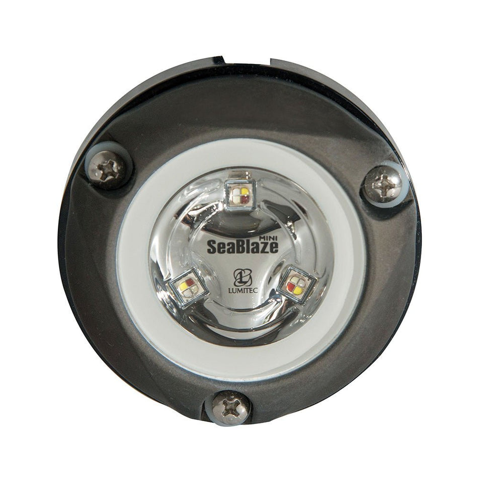 Lumitec Zambezi Mini Surface Mount Underwater Light - White - Non - Dimming - Get Tight Gear